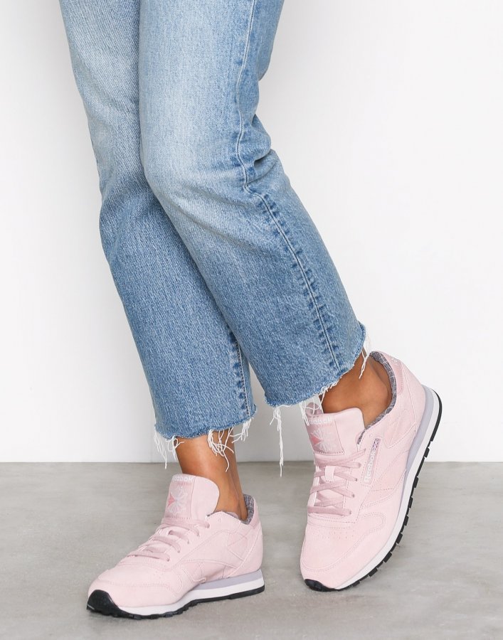 reebok cl lthr w